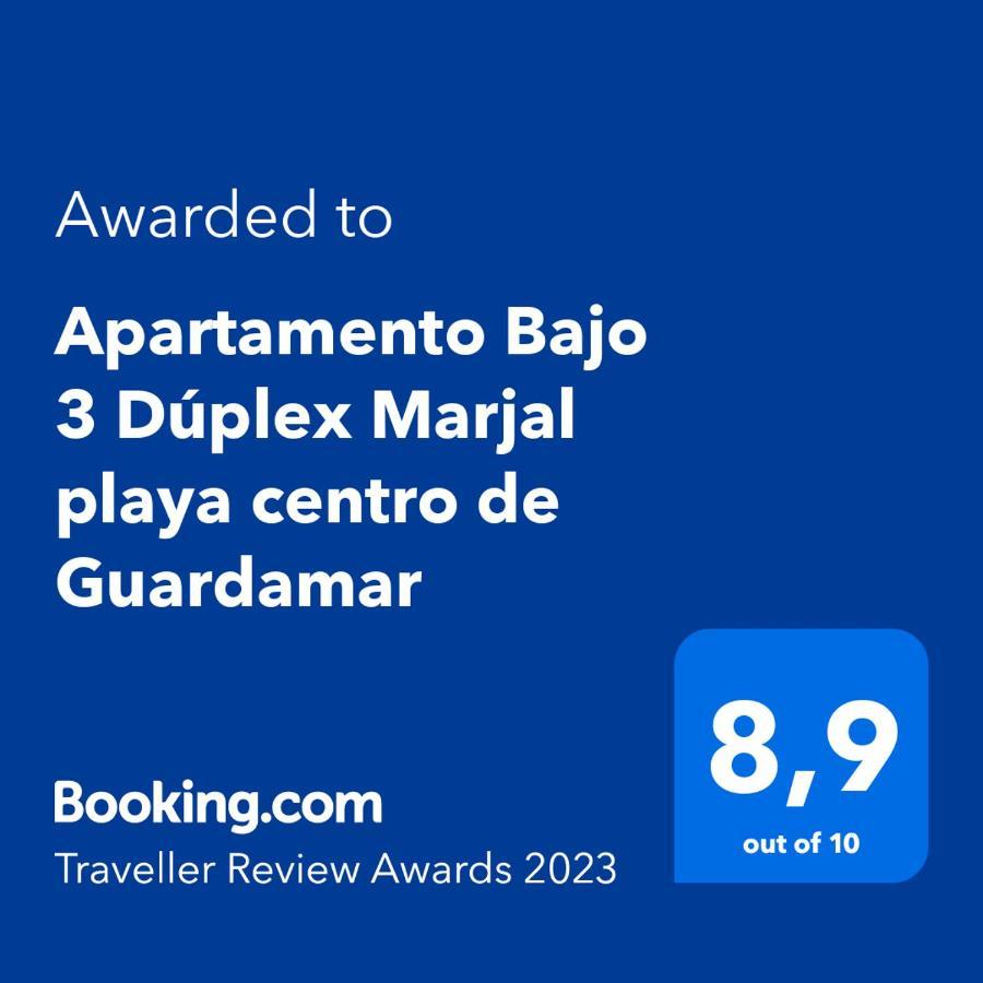 Apartamento Bajo 3 Duplex Marjal Playa Centro De Guardamar كوارذامار ذيل سيغورا المظهر الخارجي الصورة